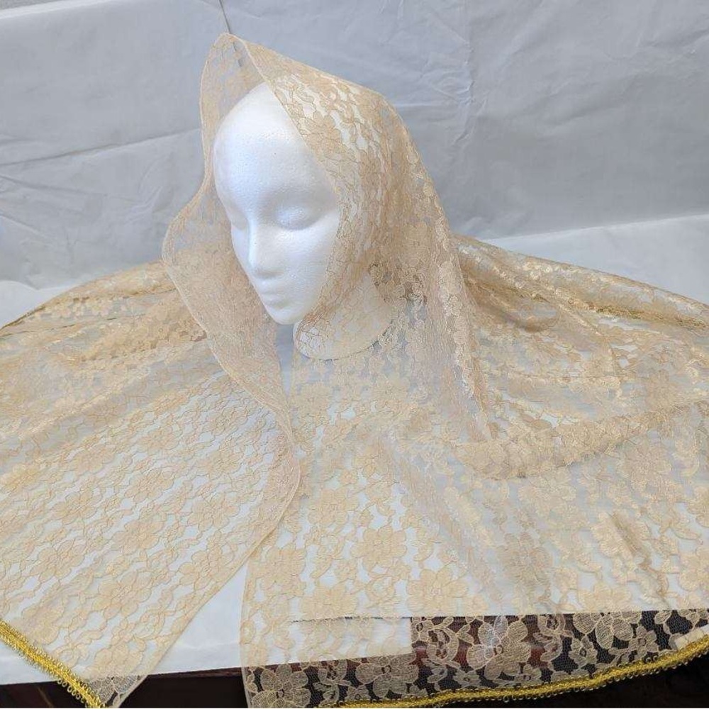 Church veil brought from Spain
